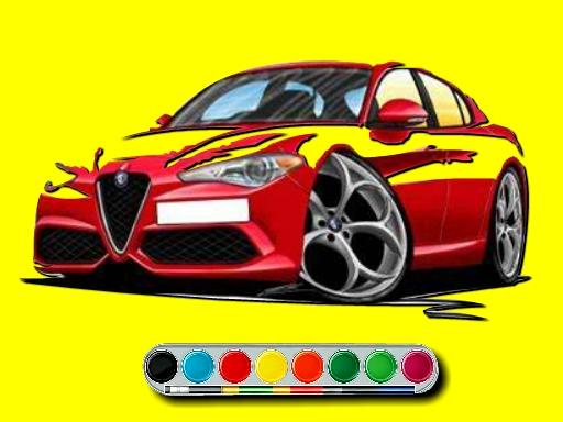 Alfa Romeo Coloring gameplay