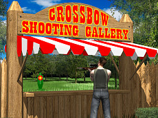 Crossbow Shooting Gallery gameplay